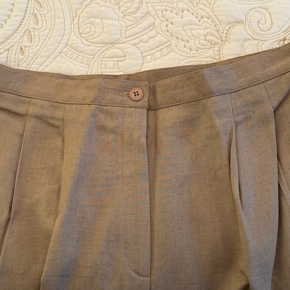 Kasper Tan Pantsuit 14P NWOT - Picture 7 of 11